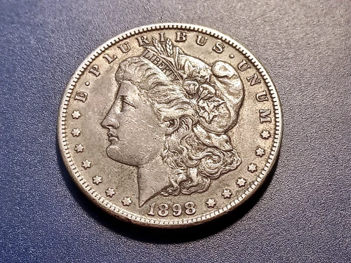 Nice AU 1898-S Morgan Dollar
