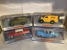 Vintage Lot Of Three (4) Dinky Matchbox Classic Cars New In Box 1:43 Vette Tbird