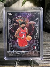 Topps Joel Embiid Numbered 03/35 Midnight Daydreamers NM