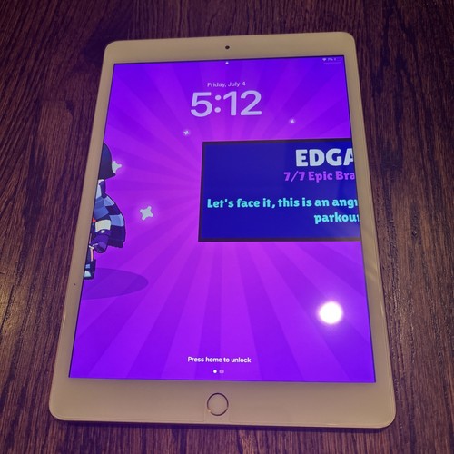iPad 7 Rose Gold 128 GB battery eventually needs to be replaced