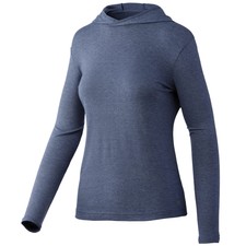 HUK Women's Standard Waypoint Hoodie Performance Long-Sleeve Shirt 50 UPF,