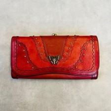 ANNA SUI Long Wallet with Metal Butterfly and Rhinestone Clasp Y2K 