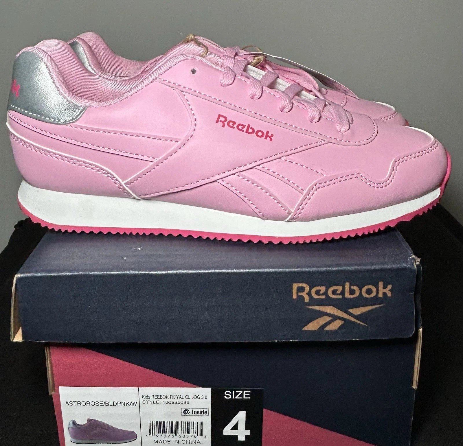 Sneaker Reebok Royal Classic Jogger 3.0 da bambina in astrorosa taglia 4 anni