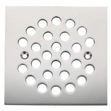 4.25 Inch Screw In Shower Drain Grate Chrome
