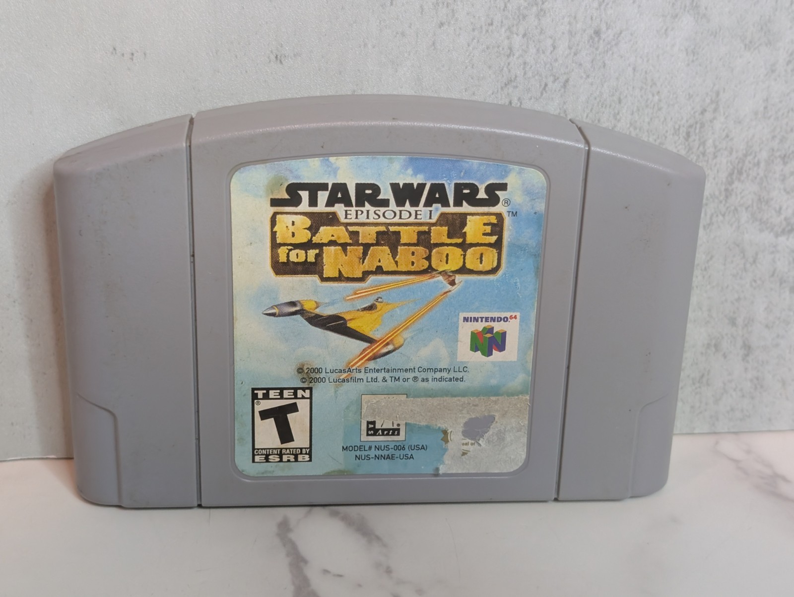 N64 Star Wars Episode I: Battle For Naboo Nintendo 64 Cartridge Only - Tested