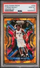 2020 PANINI PRIZM TYRESE MAXEY ORANGE ICE ROOKIE PSA 10