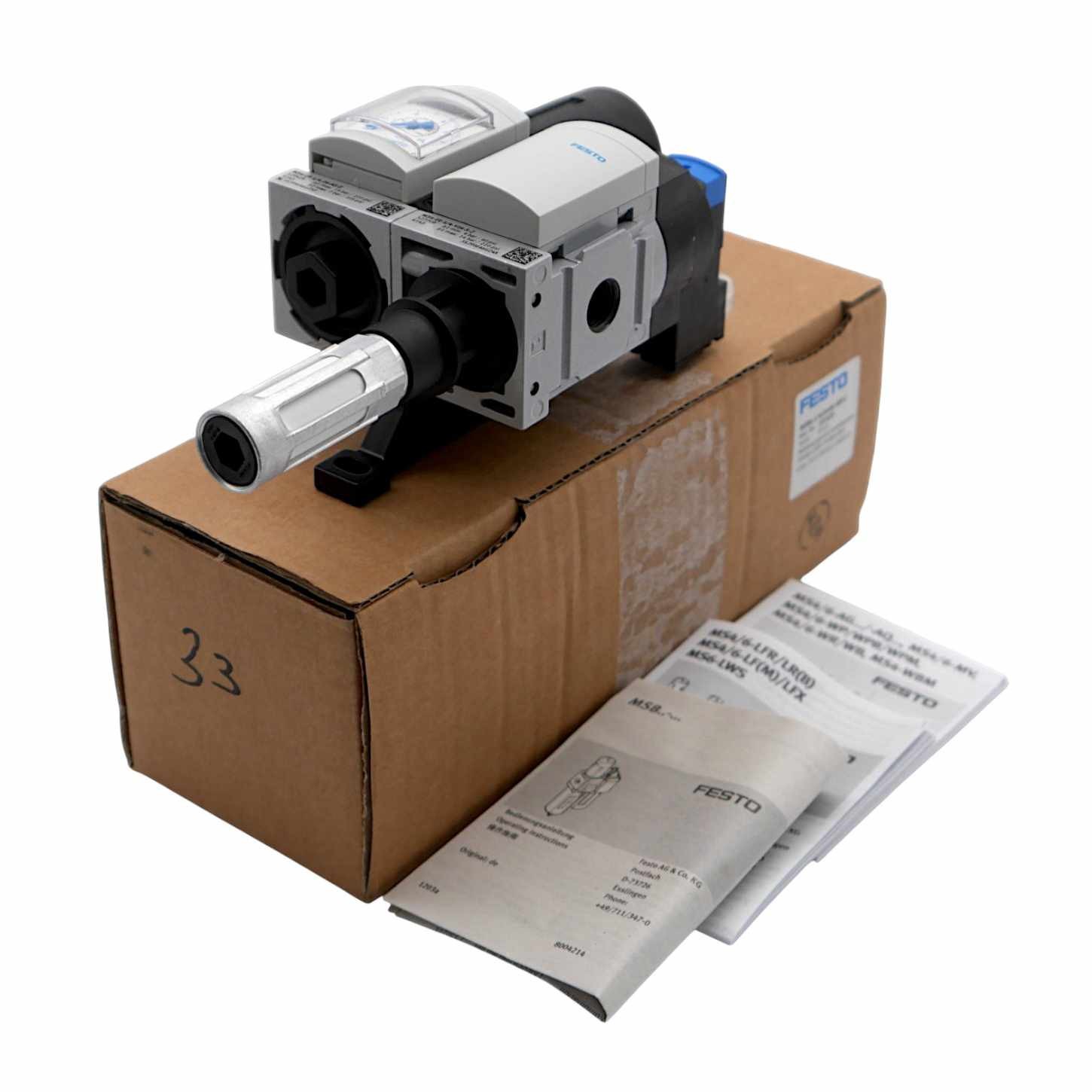 Festo MSB4-1/4:D4:N2-WP-Z 531029 Maintenance Equipment Combination -Unused/Original Packaging-
