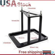 Billet Car Battery Tray Hold Down Trunk Relocation Box New Aluminum Racing Mount