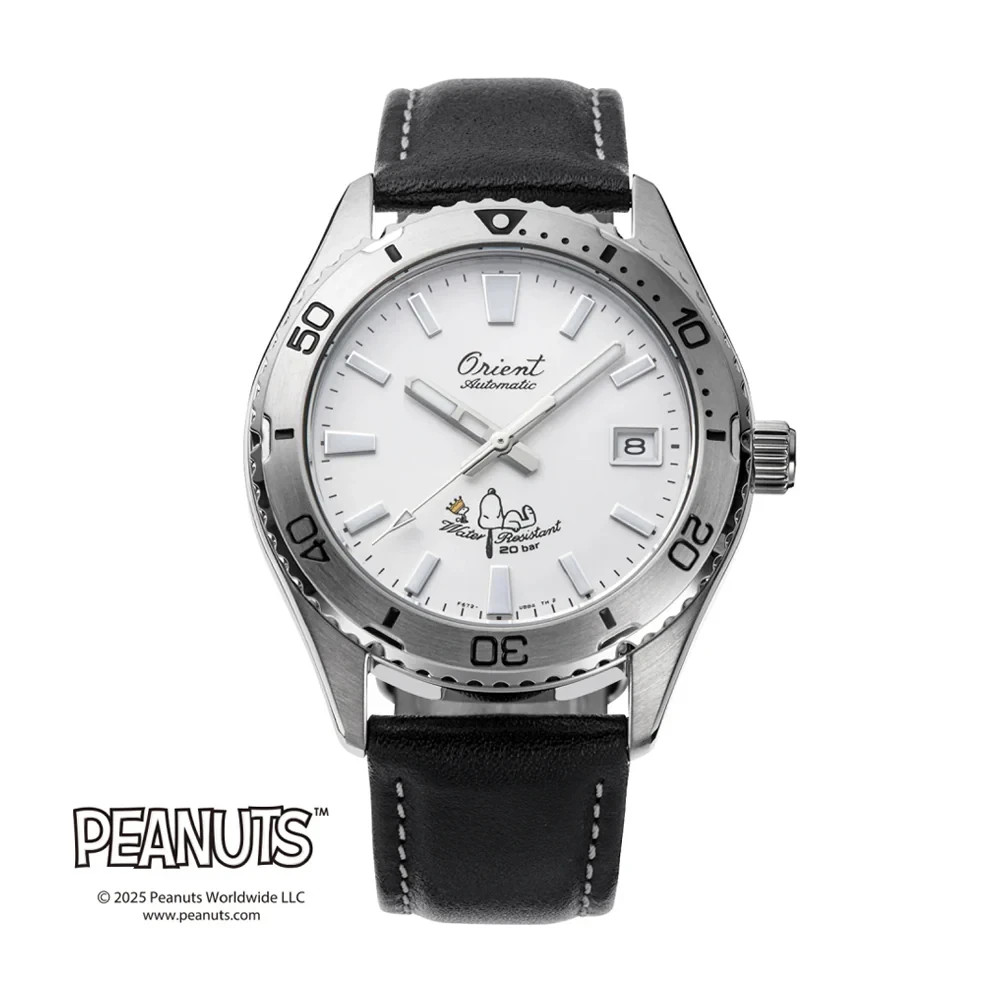 新品未使用 オリエント スヌーピー RN-AC0Q08S マコ40 ORIENT x PEANUTS 75th Anniversary Mako 40 Diver RA-AC0Q08S