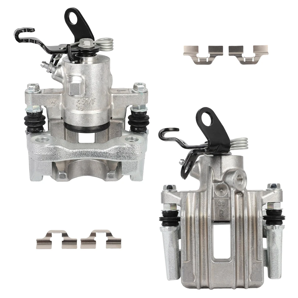 Pinzas de freno traseras 2 piezas para Audi A3 2010-2012 (diesel) 2011 Volkswagen Golf Foto 4 de 4