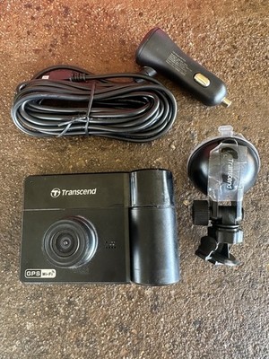 Transcend 64GB, Dual 2K+1080P Dash Cam Front and Rear Inside, 140 Wide-Angle