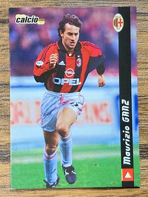 Carte Panini Calcio 1999-00 #M4 AC Milan, Gianni Rivera, Cesare Maldini