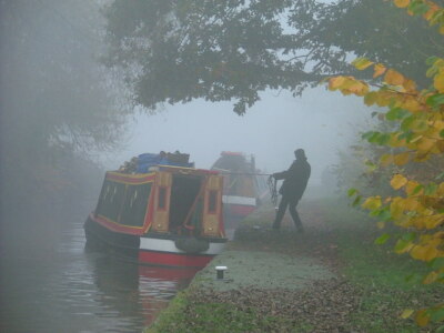 Photo 6x4 Autumn fog. Stoneley Green Taken whilst going for a walk on a d c2007