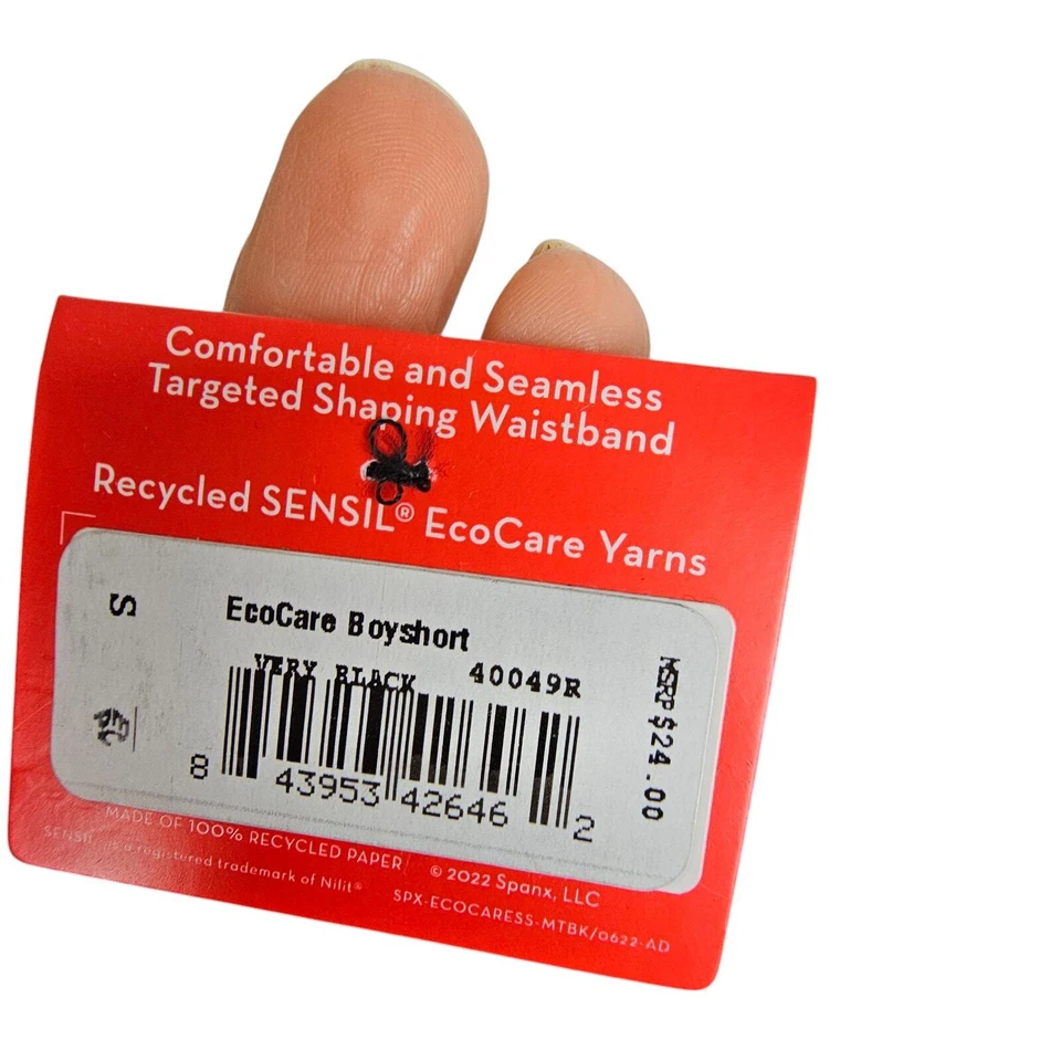 Spanx мальчика шорты Spanx EcoCare мальчика шорты S черный BoyShort трусики женщин новый - Изображение 4 из 4