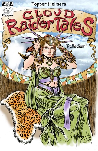 Cloud Raider Tales, Vol. 2" von Topper Helmers HC Buch - mit Originalzeichnung - Bild 1 von 9