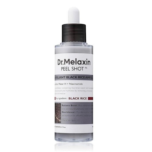 Dr.Melaxin PEEL SHOT GLOW EXFOLIANT REISAMPULLE 80ml (WHITE / BLACK RICE) - Bild 15 von 15