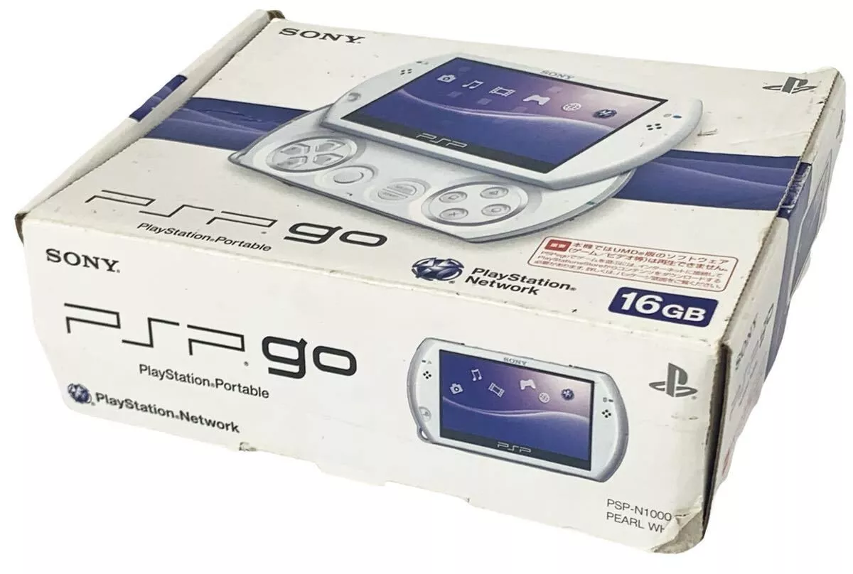 Sony PSP GO Pearl White PSP-N1000PW Playstation Portable