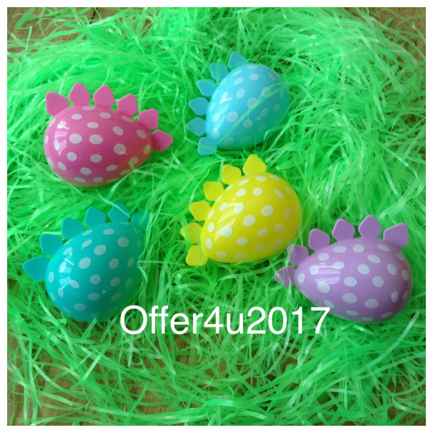 plastic dinosaur easter eggs