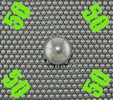 50 QTY 1 Inch G-25 Chrome Steel Ball Bearings AISI 52100 Made in the USA