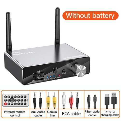 Bluetooth 5.3 Transmitter Receiver Stereo Low Latency AUX 3.5mm Optical Wireless - Picture 9 of 15