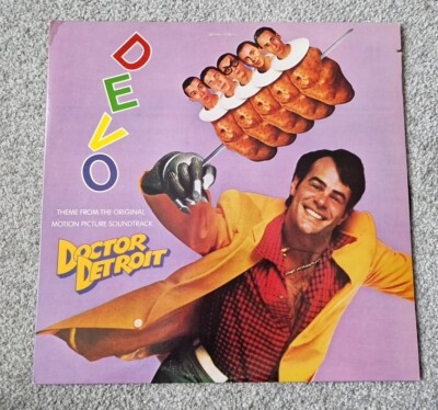 DOCTOR DETROIT SOUNDTRACK 12'' MAXI - THEME - DEVO - 1983 - DAN AYKROYD