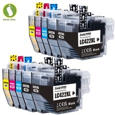 10 INK CARTRIDGE LC422XL Fits For Brother MFC-J5340DW MFC-J5345DW MFC-J6540DW