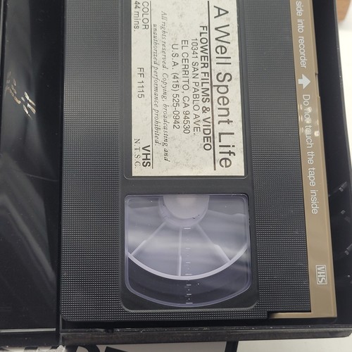 Les Blank VHS Lot Six Short Films Hot Pepper A Well Spent Life VCR Tape Rare! - Picture 13 of 14