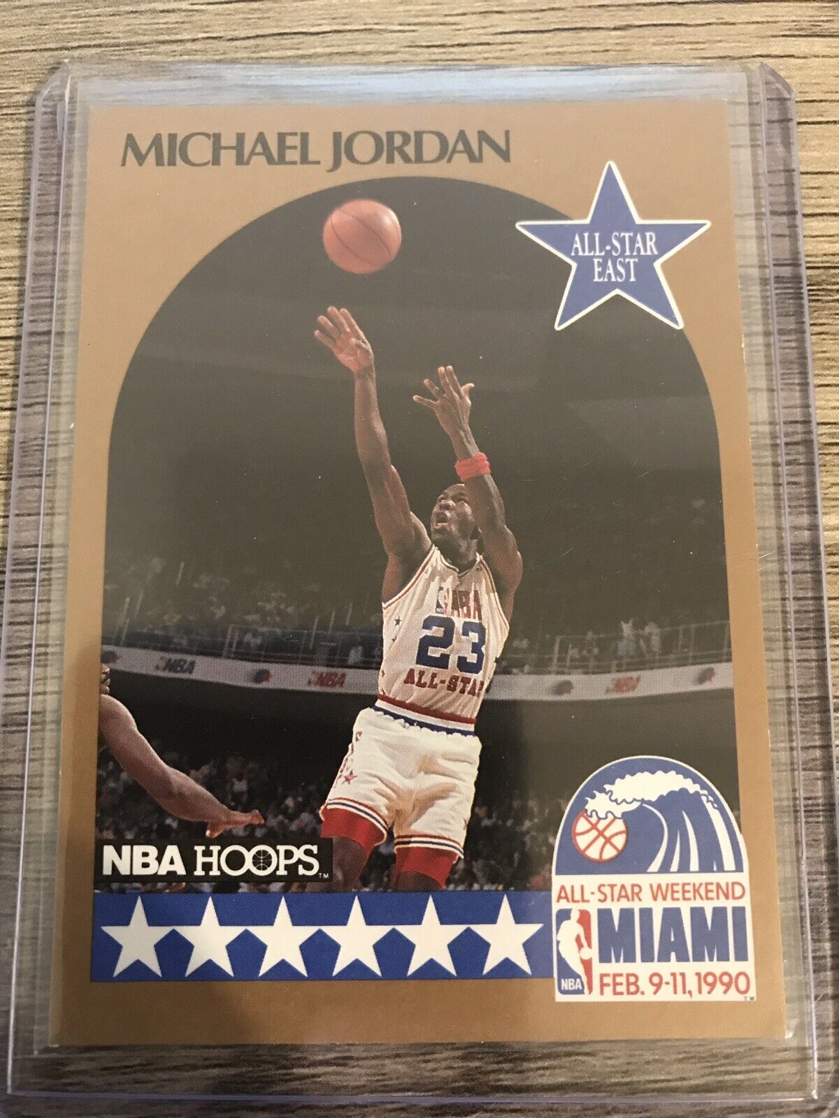 MICHAEL JORDAN 1990 NBA Hoops All-Star card #5. | eBay