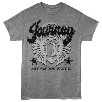 Journey Any Way You Want It Men's T Shirt Rock Band Music Merch