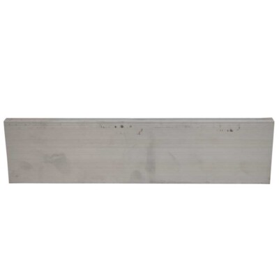 Chaparral Boat Backing Plate | 12 x 3 x 1/2 Inch Aluminum (Scuffs)