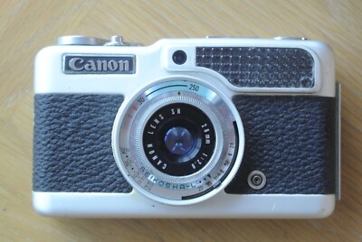 Canon Demi 28mm f/2.8 Lens 35mm Half Frame Film Camera NICE