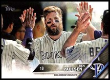 2016 Topps #108 Ben Paulsen NM-MT Rockies ID:2873