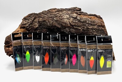 Spro Trout Master Serc Spoon 2,5g 10 Farben Forellenblinker Single Hook Forelle