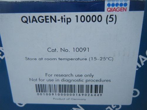 4 New Qiagen Tip 10000 Spin Columns for use with Plasmid Kits. Cat No. 10091 - Picture 3 of 3