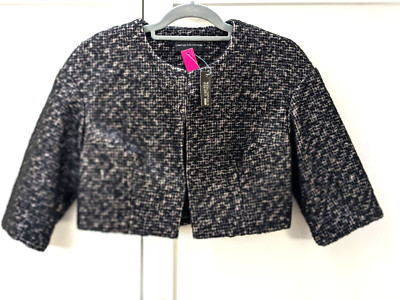 Marks and Spencer Größe 12 Jacke Limited Edition Wollmischung Neu mit Etikett