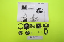 Fits Stihl Chainsaw 015 015AVE Carburetor Walbro HDC17 Carb Kit