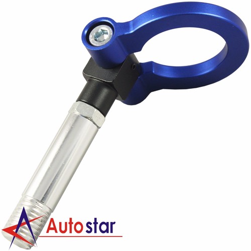 New Blue Folding Screw On Type Front Rear Tow Hook For Mazda CX5 RX8 Mazdaspeed - 第 5/6 張圖片