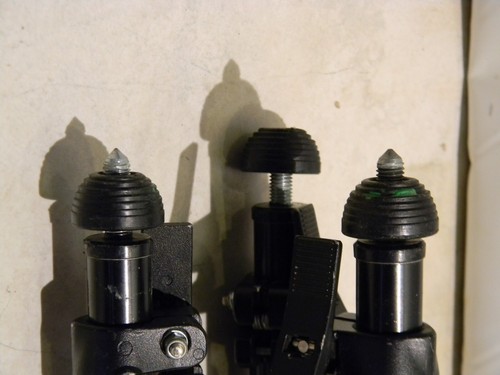 Trípode Bogen/Manfrotto 3233 31-72" con columna engranada y cabezal fluido de video cine 3066 - Imagen 9 de 9