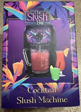 The Slush Bar Cocktail Slushie Machine Fizz Creations - Free Shipping -Brand New