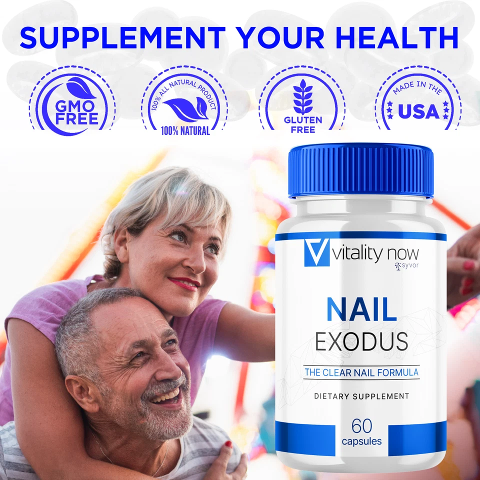 Nail Exodus Extreme Probiotic Supplement Support For Nail Health 180 Capsules - Image 4 of 4