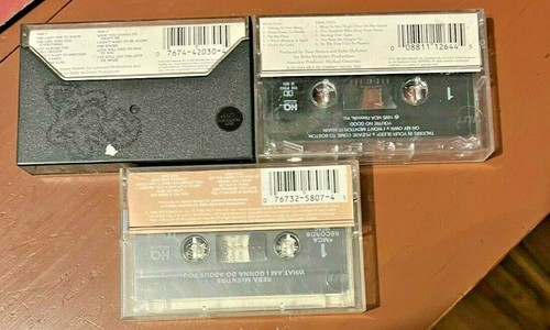 Vintage Reba McEntire 3 Cassette Lot - Picture 2 of 5