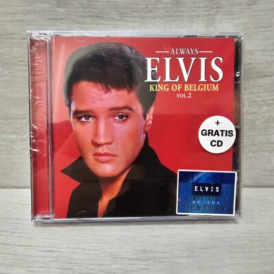 Elvis Presley CD Always Elvis King Of Belgium Vol. 2 (BMG, Belgium) + Sampler!