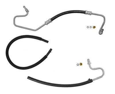 Power Steering Pressure & Return Hose For 88-1995 1500 Chevolet Pick Up 3Pc Kt