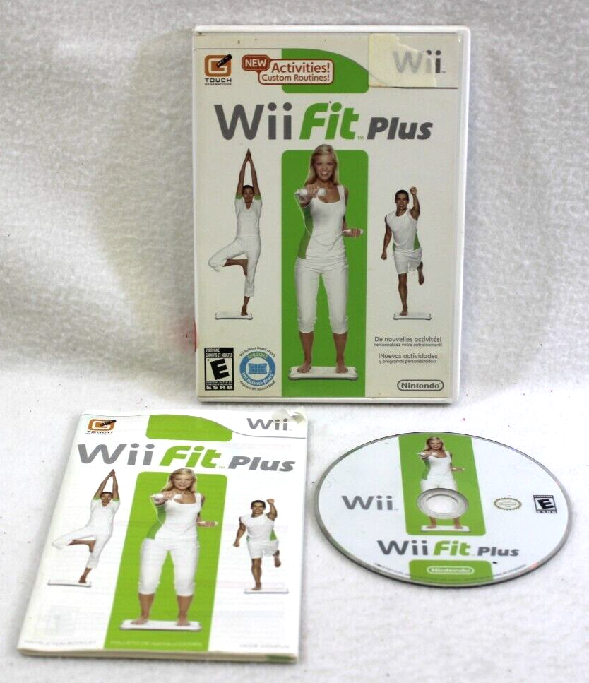 Wii Fit Plus ~ Nintendo Wii Game ~ Complete W/ Manual ~ Rated E | eBay