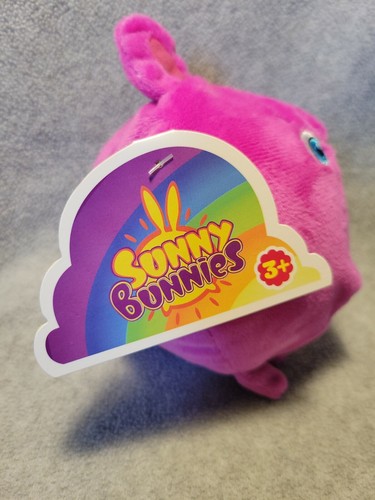 FAST SHIPPING NEW Sunny Bunnies BIG BOO PINK Light Up & Bounce Plush Ball USA - 第 3/4 張圖片