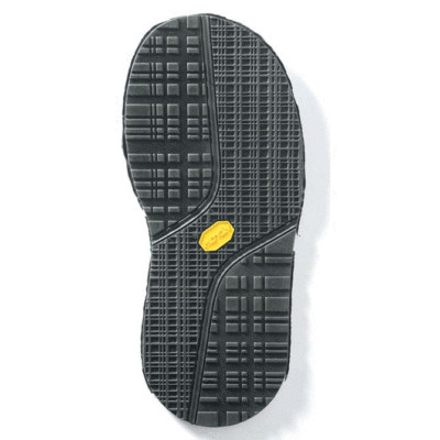 VIBRAM 1328 Elvis Outsole Orthopedic Sole Repair 1Pair Black White - Shoe Repair