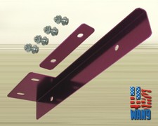 Universal Purple Front Bumper License Plate Mount Bracket Relocator Racing Kit Universal Purple Front Bumper License Plate Mount Bracket Relocator Racing Kit