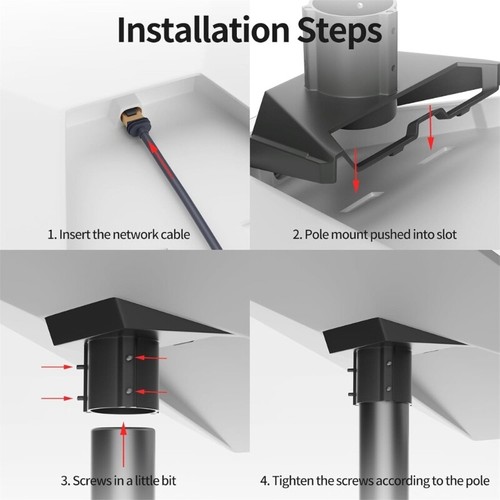 Mount Adapter Kit for Gen 3 Roof Pipe Mount Kickstand Metal Kickstand - Zdjęcie 3 z 8