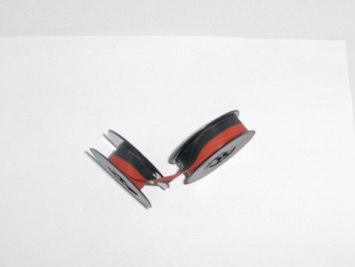 Silver Reed SR 100 Typewriter Ribbon - Red/ Black Ink - Picture 3 of 4