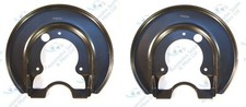 Audi A3 1.8 T S3 Quattro TT 2x Rear Brake Disc Dust Cover Back Plate Shield Pair